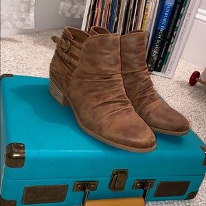 Brown DSW booties